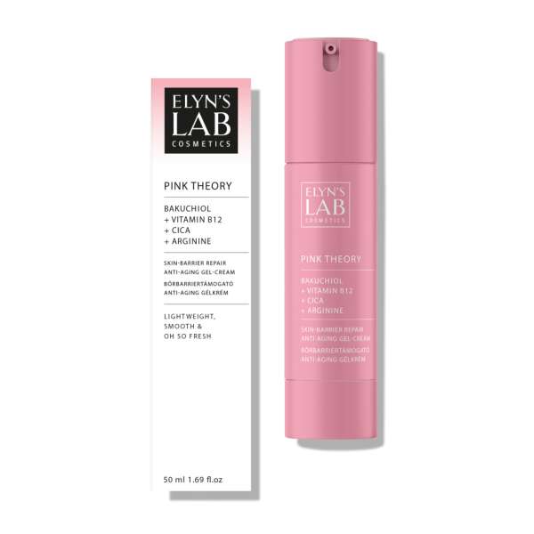 Elyn's Lab Pink Theory Bőrbarriertámogató és Egységesítő Anti-aging Gélkrém