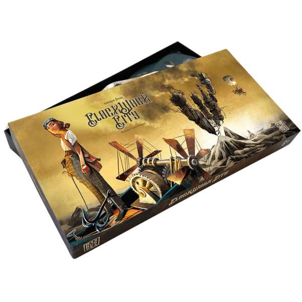 Marbushka: Clockwork City társasjáték (magyar szabállyal)