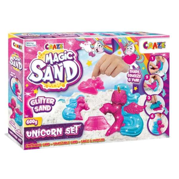 Craze MAGIC SAND - Unikornis szett