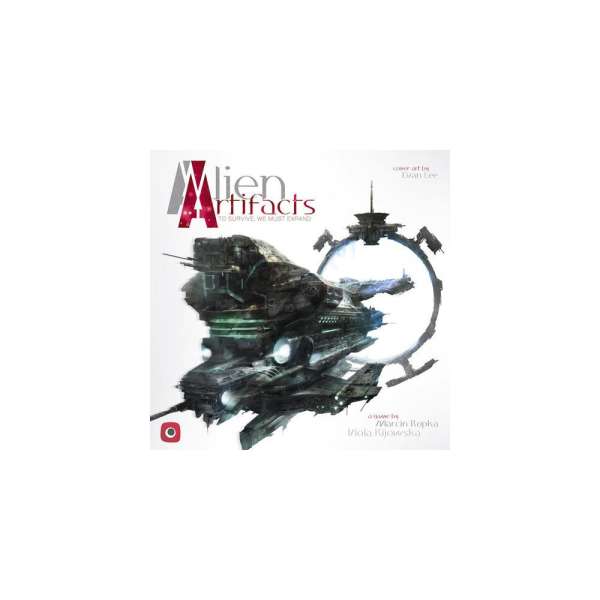Alien Artifacts társasjáték, angol nyelvű