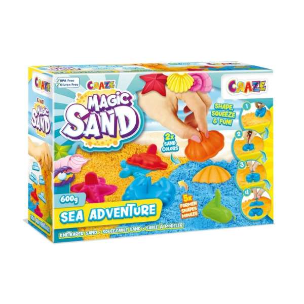 Craze MAGIC SAND - Tengeri kalandok