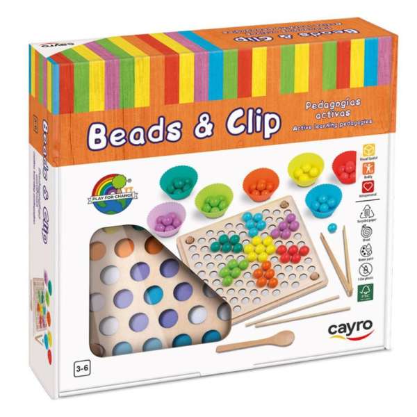 Bead & Clip fejlesztő játék