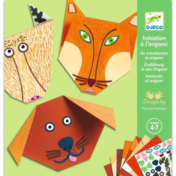 Erdei állatok - Origami - Animals - Djeco - DJ08761