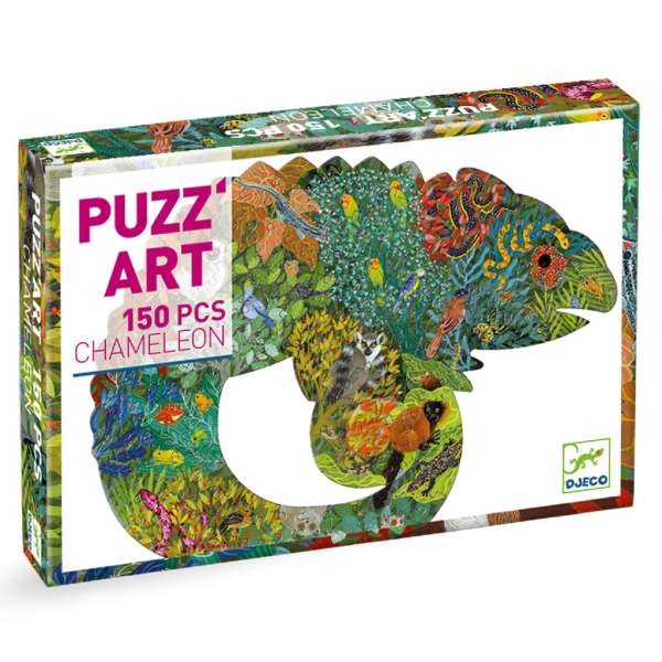 Kaméleon 150 db-os puzzle - Chameleon - 150 pcs - Djeco