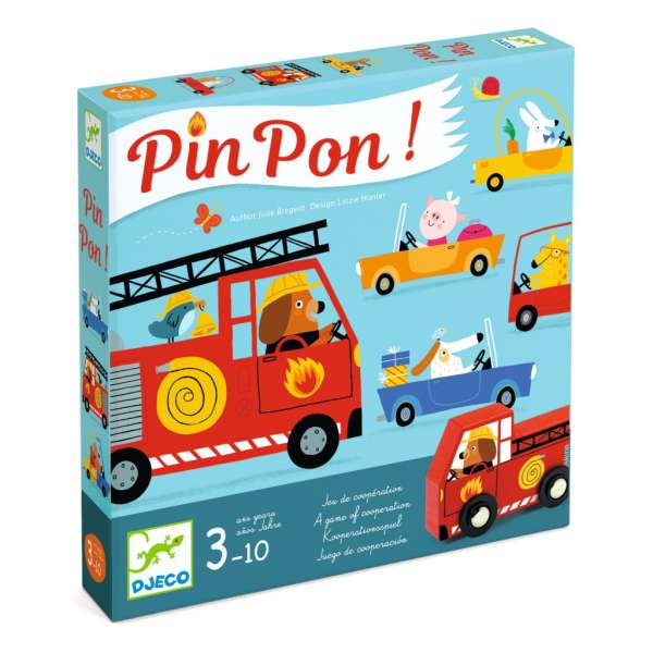 Szabad utat! - Kooperatív társasjáték - PinPon ! - Djeco - DJ08571