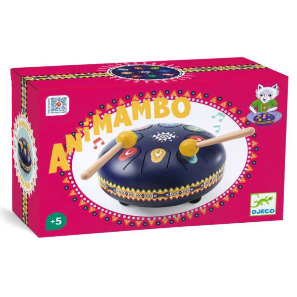 Fémdob - Gyermek hangszer - Metal drum - Animambo - DJ06035