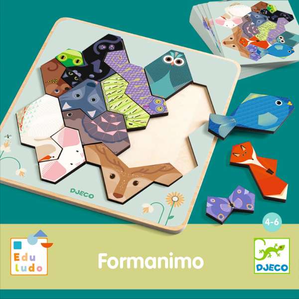 Állati logika - Fejlesztő játék - Eduludo FormAnimo - DJ08226