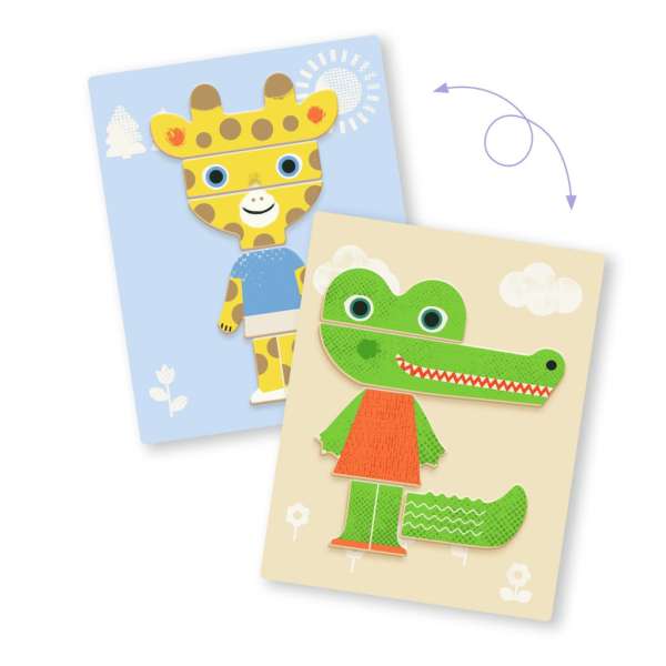 Állati mix - Mágneses képalkotó - Inzebox Mix Animals - DJ03071