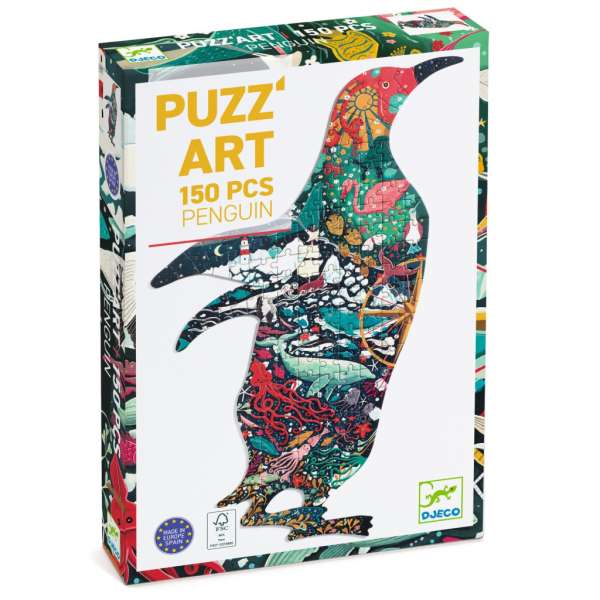 Pingvin - Művész puzzle 150 db-os - Penguin - DJ07663