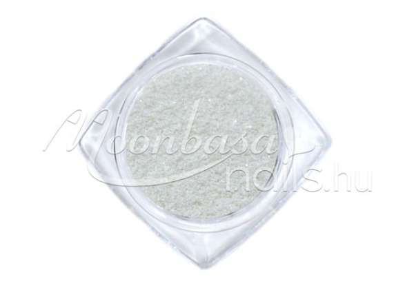 Cukorhatású neon csillámpor 5ml Fehér #501