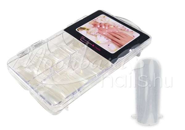 Nail tip box 100 db Porcelán sablon - Sima #017-C