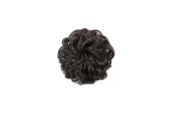 Gumis konty/copf  Sötétbarna A302Q5-2