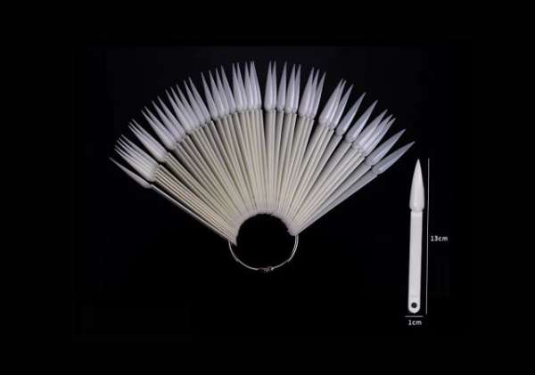 Legyező margaréta Stiletto 50db Natúr 