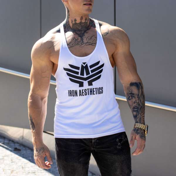 Funkcionális atléta Iron Aesthetics, fehér
