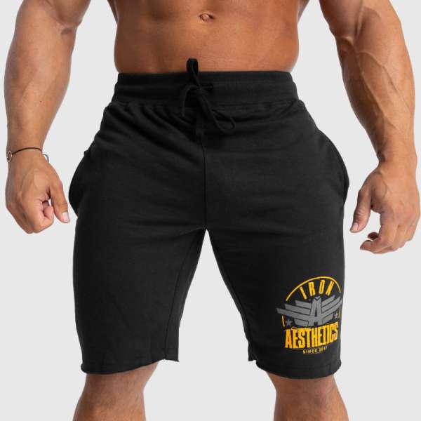 Férfi melegítősort Iron Aesthetics Force, fekete