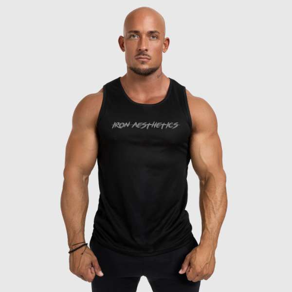 Férfi funkcionális atléta Iron Aesthetics Sporty, fekete