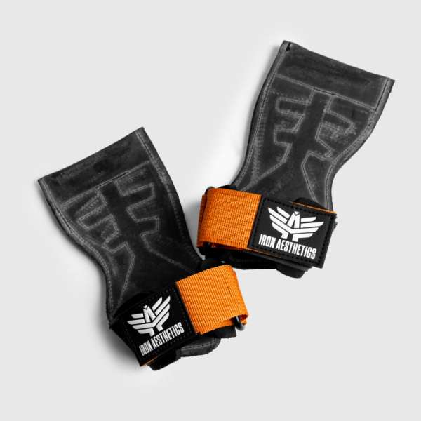 Emelő gurtni Versa Grips Iron Aesthetics, fekete