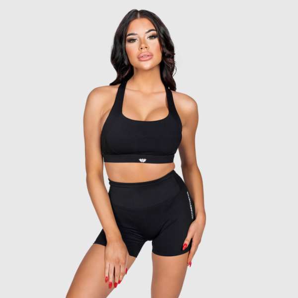 Sportmelltartó Iron Aesthetics Reflex, fekete