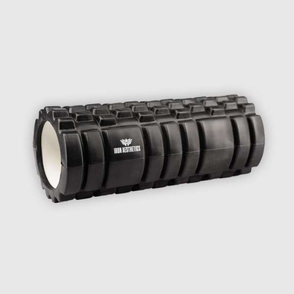 Masszázshenger Iron Aesthetics Fitness Roller, fekete