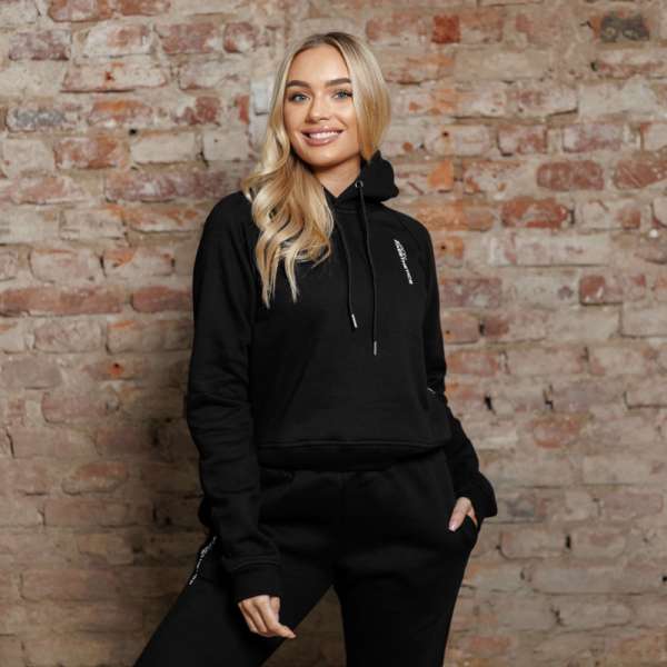 Női sportpulóver Iron Aesthetics Comfy, fekete