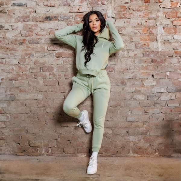 Női sportszett Iron Aesthetics Comfy, zöld