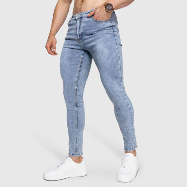 Sztreccs farmer Iron Aesthetics Dynamic, kék