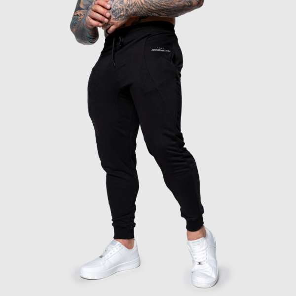 Férfi sportos melegítőnadrág Iron Aesthetics Flexi, fekete