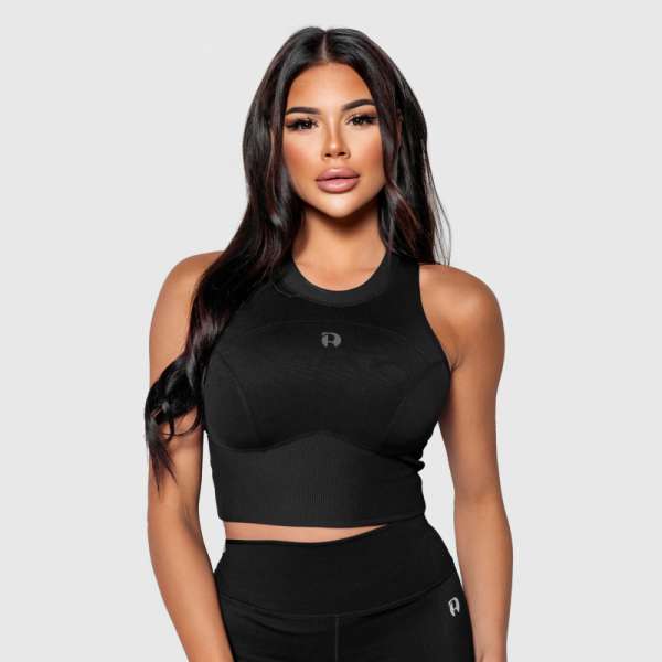 Sportmelltartó Iron Aesthetics High Impact, fekete