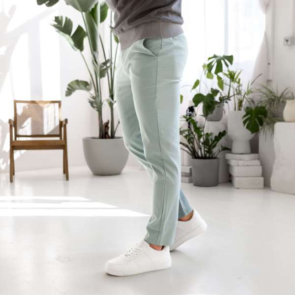 Sztreccs nadrág Iron Aesthetics Classy, zöld