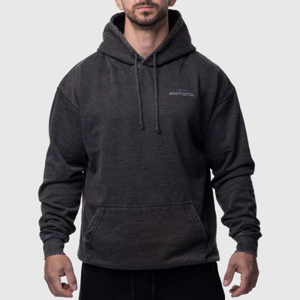 Férfi pulóver Iron Aesthetics Shaded, fekete