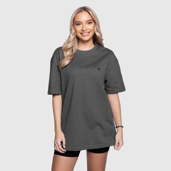 Női oversized póló Iron Aesthetics Boyfriend, szürke
