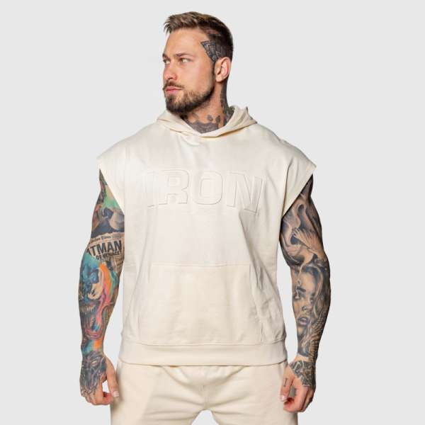 Férfi mellény Iron Aesthetics Ambition, bézs