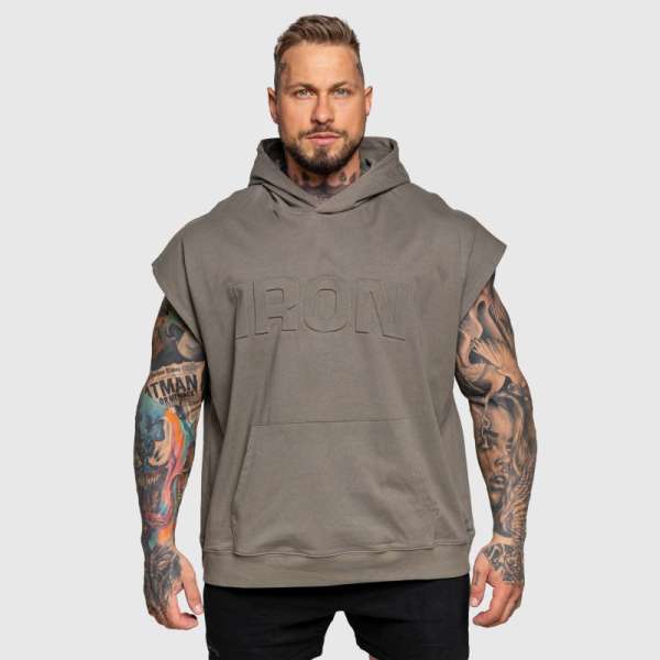 Férfi mellény Iron Aesthetics Ambition, szürke