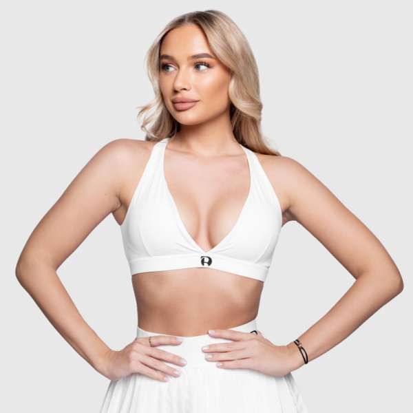 Sportmelltartó Iron Aesthetics Delta, fehér