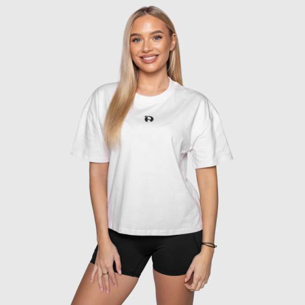 Női oversized póló Iron Aesthetics Easy Day, ivory