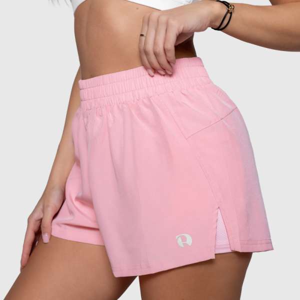 Női short Iron Aesthetics Athletic 2in1, rózsaszín