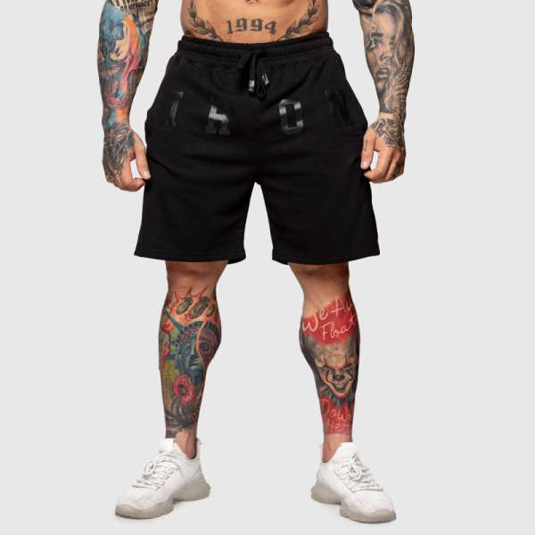 Férfi melegítősort Iron Aesthetics College, fekete