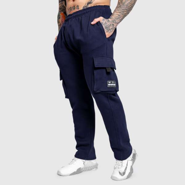 Férfi melegítőnadrág Iron Aesthetics Utility, navy
