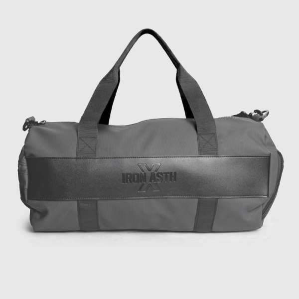 Edzőtermi sporttáska Iron Aesthetics Fusion, szürke