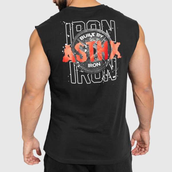 Férfi atléta Iron Aesthetics Built by Iron, fekete