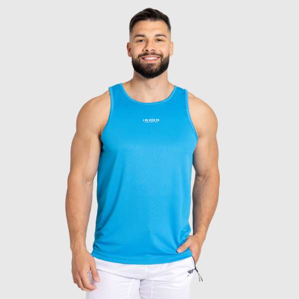 Férfi sportos atléta Iron Aesthetics Athlete, kék