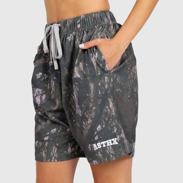 Férfi short Iron Aesthetics Camo tree, dark