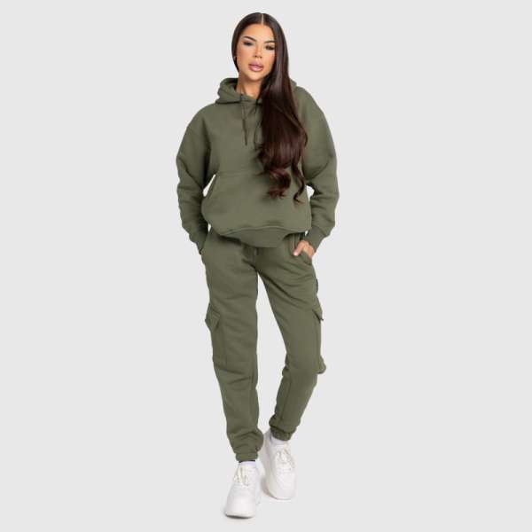Női oversize szett Iron Aesthetics Cargo, zöld