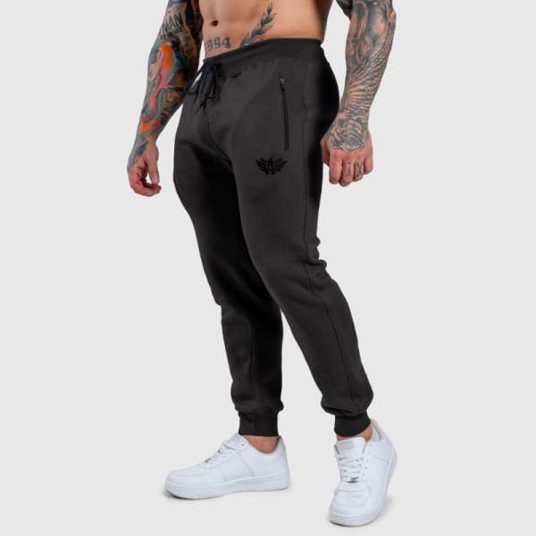 Jogger melegítőnadrág Iron Aesthetics Round, szürke