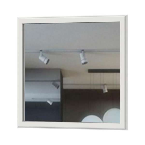 Fali tükör, 82x98 cm, fehér fenyő - NORDIC - Butopêa