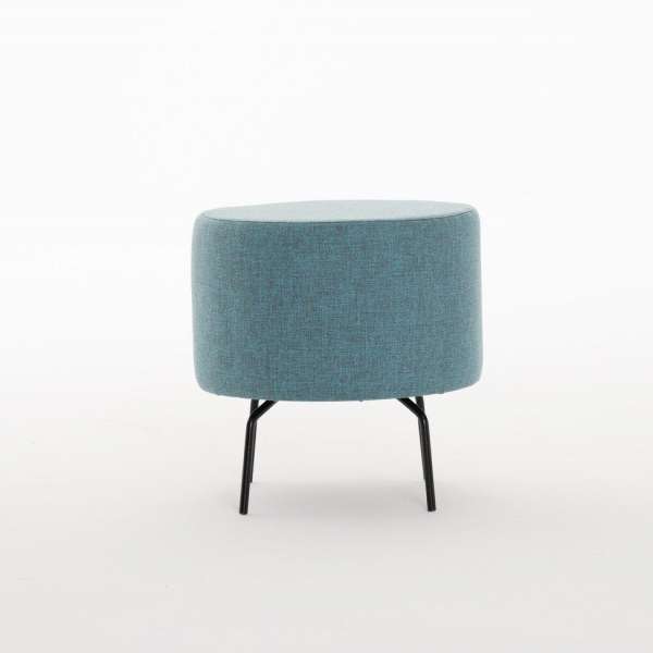 Ülőke, 40 cm, kék, fekete láb - TAHITI - Butopêa