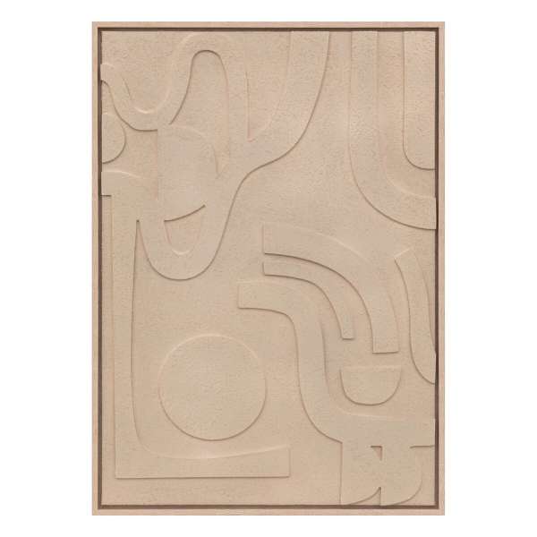 3D fali dekoráció 50 x 70 cm - ARABESQUE - Butopêa