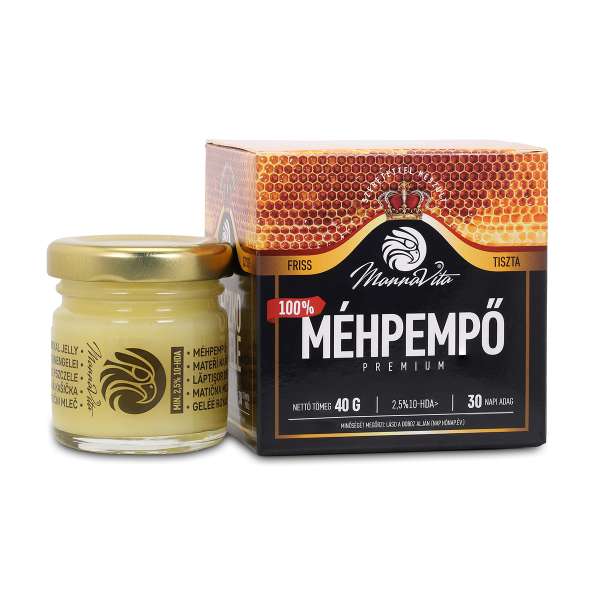 Mannavita Prémium 2,5% 10 HDA méhpempő, 40g