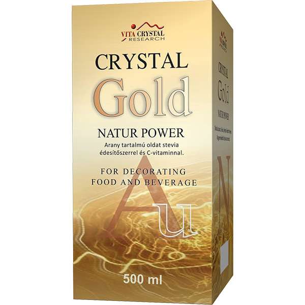 Crystal Gold Natur Power, 500ml