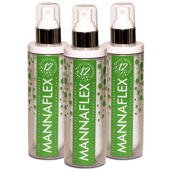 MANNAFLEX gyógypermet ízületi problémákra, 100ml (3 db)